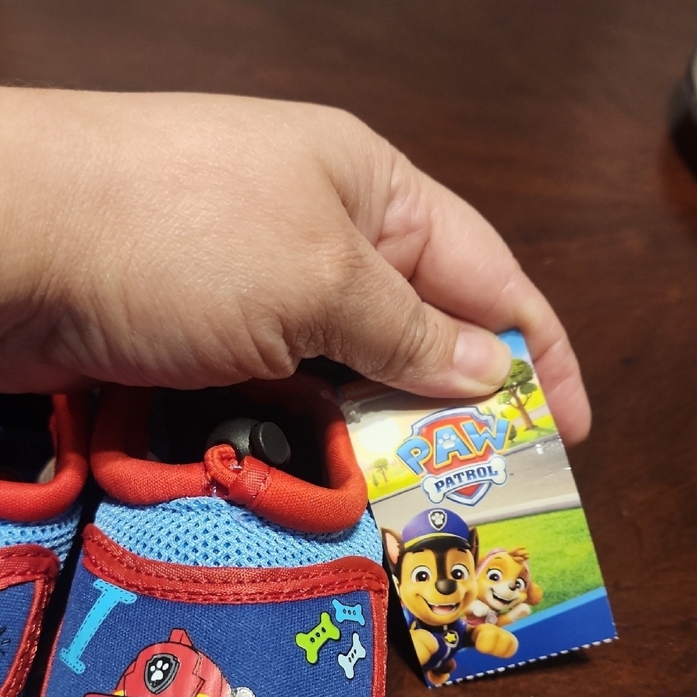 Paw Patrol Kids Water Shoes- Blue and Red - Picture 8 of 8